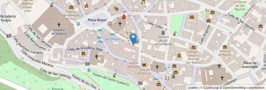 Mapa de ubicacion de Santana en Espanha, Castela E Leão, Segovia, Segovia.