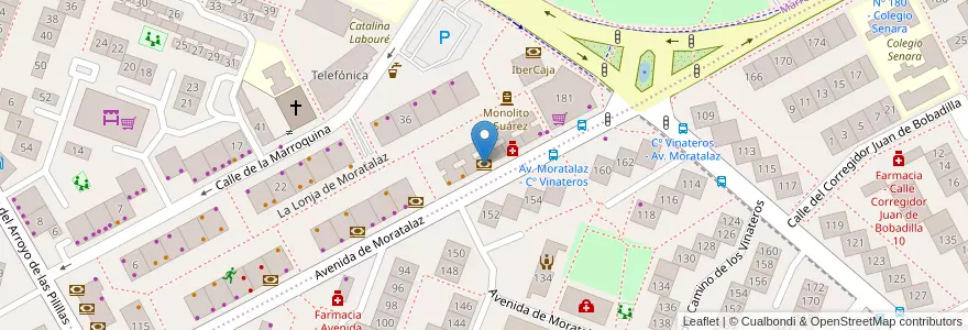 Mapa de ubicacion de Santander en Espanha, Comunidade De Madrid, Comunidade De Madrid, Área Metropolitana De Madrid Y Corredor Del Henares, Madrid.