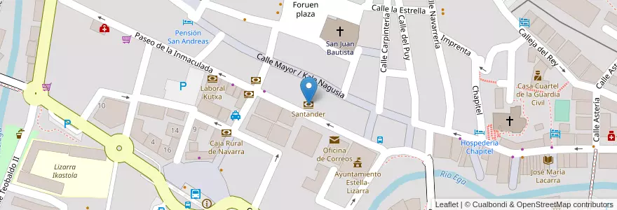 Mapa de ubicacion de Santander en Sepanyol, Comunidad De Madrid, Comunidad De Madrid, Área Metropolitana De Madrid Y Corredor Del Henares, Madrid.
