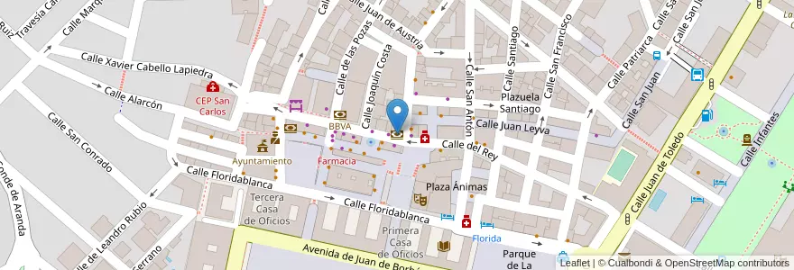 Mapa de ubicacion de Santander en Испания, Страна Басков, Bizkaia, Bilboaldea, Бильбао.