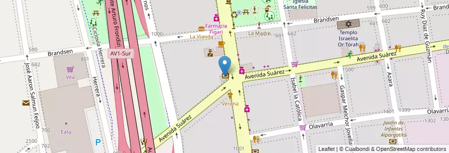 Mapa de ubicacion de Santander Río, Barracas en Argentina, Ciudad Autónoma De Buenos Aires, Comuna 4, Buenos Aires.