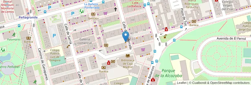 Mapa de ubicacion de Santibañez el Bajo en スペイン, マドリード州, Comunidad De Madrid, Área Metropolitana De Madrid Y Corredor Del Henares, Madrid.