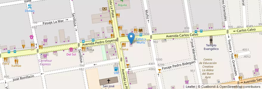 Mapa de ubicacion de Scarvaci, Boedo en Argentinië, Ciudad Autónoma De Buenos Aires, Comuna 5, Buenos Aires.