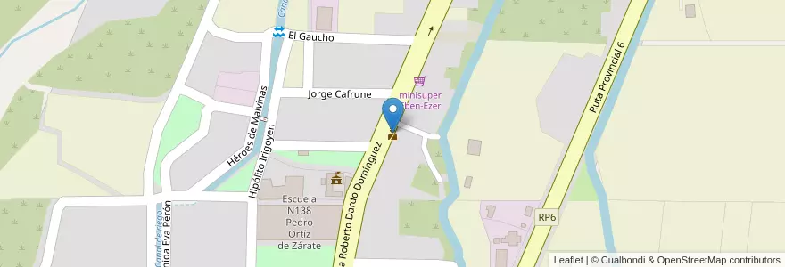 Mapa de ubicacion de Secc. 36 en Arjantin, Jujuy, Departamento Santa Bárbara, Municipio De Palma Sola.