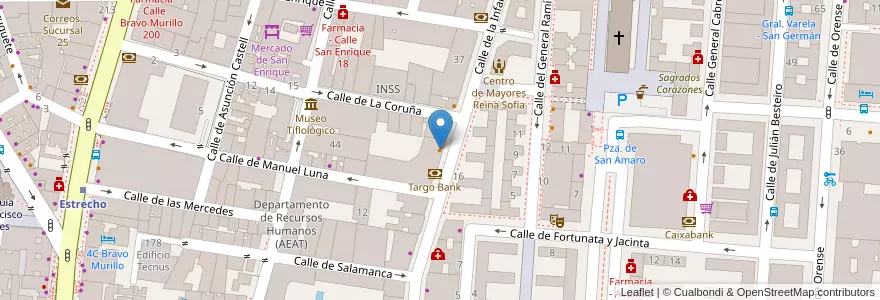 Mapa de ubicacion de Seducción a la Carta en 스페인, Comunidad De Madrid, Comunidad De Madrid, Área Metropolitana De Madrid Y Corredor Del Henares, 마드리드.