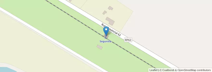 Mapa de ubicacion de Segurola en Arjantin, Buenos Aires, Partido De Maipú.
