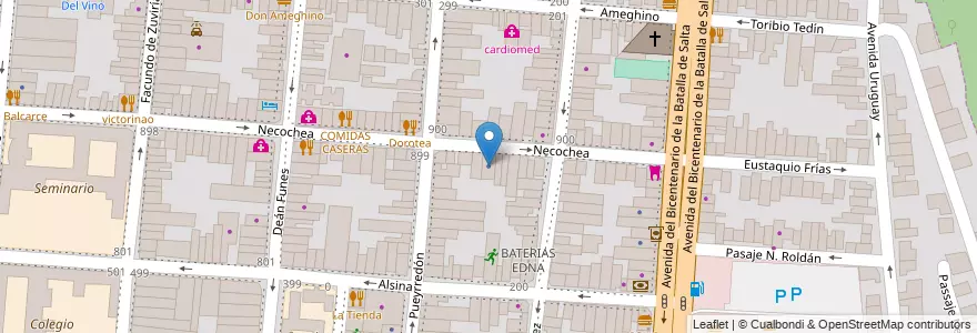 Mapa de ubicacion de seguros LIBERTY en الأرجنتين, Salta, Capital, Municipio De Salta, Salta.