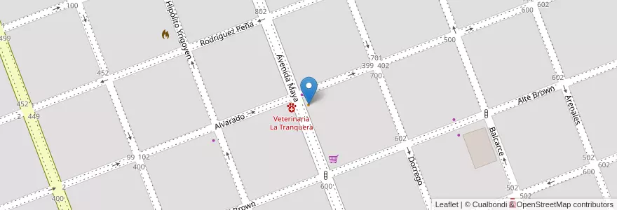 Mapa de ubicacion de Sei Tu en Arjantin, Buenos Aires, Partido De Carlos Casares, Carlos Casares.