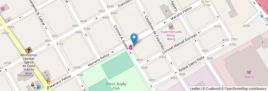 Mapa de ubicacion de SeleKta en Arjantin, Buenos Aires, Partido De Vicente López, Vicente López.