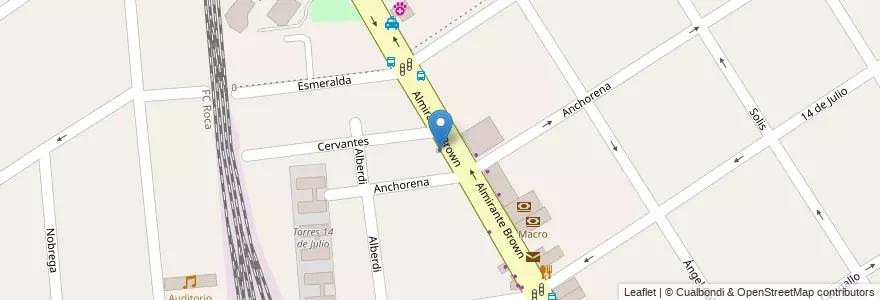 Mapa de ubicacion de Selischenko en الأرجنتين, بوينس آيرس, Partido De Lomas De Zamora, Temperley.