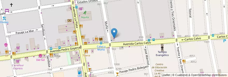Mapa de ubicacion de Señor González, Boedo en 阿根廷, Ciudad Autónoma De Buenos Aires, Comuna 5, 布宜诺斯艾利斯.