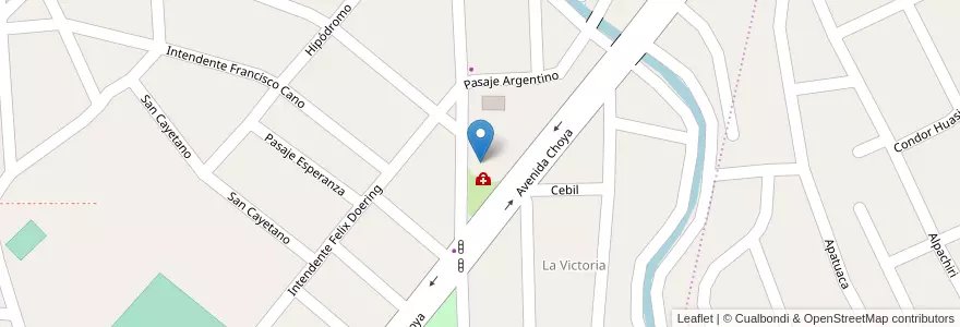 Mapa de ubicacion de Se.Pa.Ve. Parque Norte en アルゼンチン, カタマルカ州, Departamento Capital, Municipio De San Fernando Del Valle De Catamarca, San Fernando Del Valle De Catamarca.