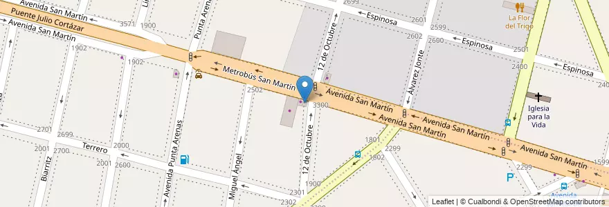 Mapa de ubicacion de Seran-Gas Vigon, La Paternal en Argentina, Ciudad Autónoma De Buenos Aires, Buenos Aires.