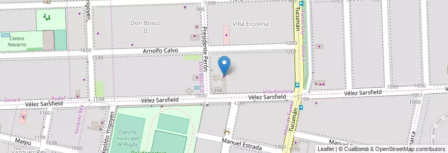 Mapa de ubicacion de Servicio Mecánico especialista en Volkswagen en アルゼンチン, サンタフェ州, Departamento Rosario, Municipio De Funes, Funes.