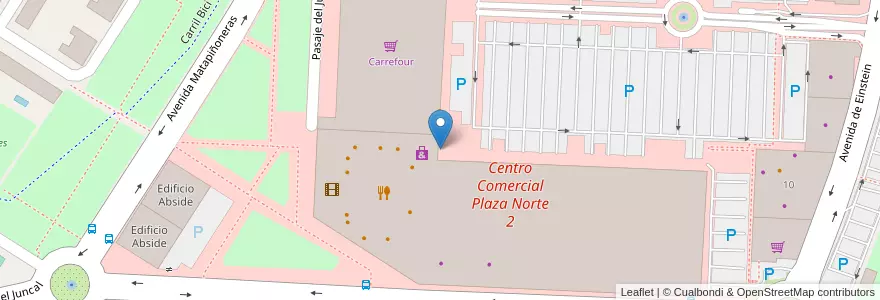 Mapa de ubicacion de Servired en スペイン, マドリード州, Comunidad De Madrid, Área Metropolitana De Madrid Y Corredor Del Henares, San Sebastián De Los Reyes.