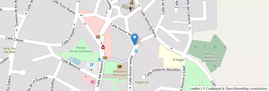 Mapa de ubicacion de Servired en スペイン, マドリード州, Comunidad De Madrid, Cuenca Del Guadarrama, Alpedrete.