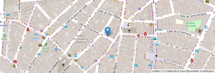 Mapa de ubicacion de Shake It en 西班牙, Comunidad De Madrid, Comunidad De Madrid, Área Metropolitana De Madrid Y Corredor Del Henares, Madrid.