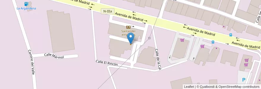 Mapa de ubicacion de Shibuya en Испания, Мадрид, Мадрид, Cuenca Del Henares, Arganda Del Rey.