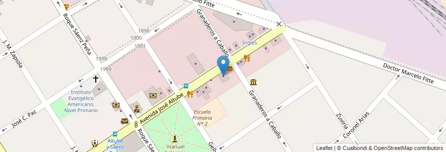 Mapa de ubicacion de Shopping La Lucha en Argentina, Buenos Aires, Partido De José C. Paz.