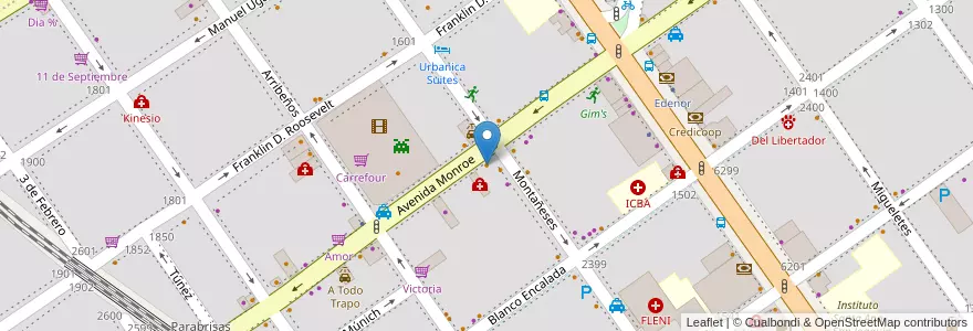 Mapa de ubicacion de Sigel7 en Arjantin, Ciudad Autónoma De Buenos Aires, Buenos Aires, Comuna 13.