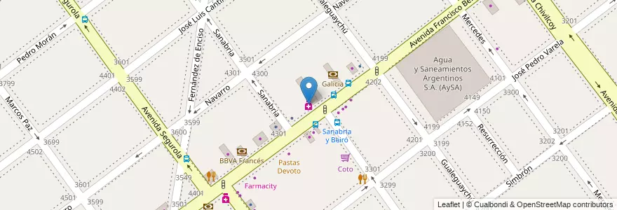 Mapa de ubicacion de Silla Argentino, Villa Devoto en الأرجنتين, Ciudad Autónoma De Buenos Aires, Buenos Aires, Comuna 11.
