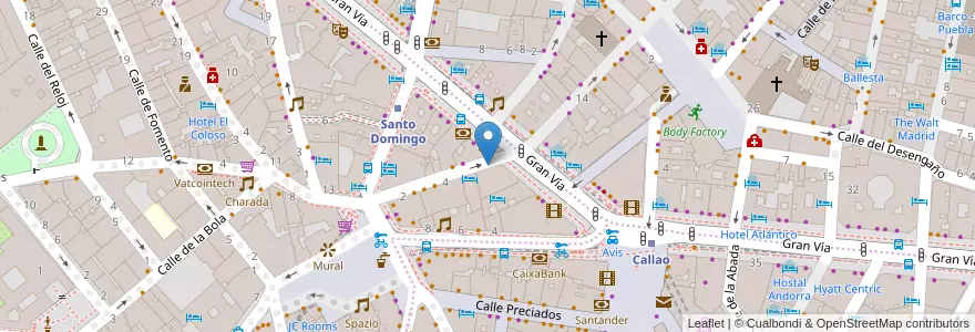 Mapa de ubicacion de SILVA, CALLE, DE,8 en Spagna, Comunidad De Madrid, Comunidad De Madrid, Área Metropolitana De Madrid Y Corredor Del Henares, Madrid.