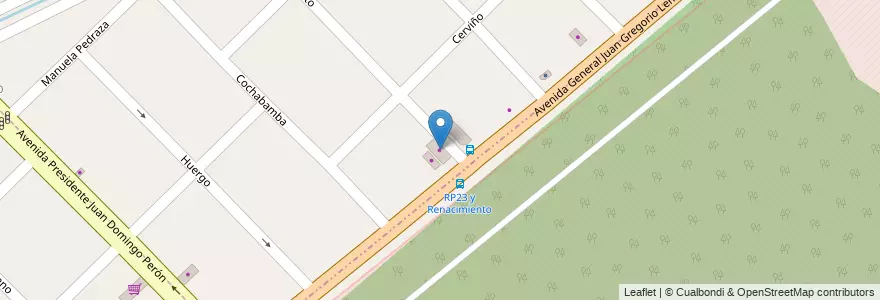 Mapa de ubicacion de Simon Automotores en Arjantin, Buenos Aires, Partido De San Miguel, Campo De Mayo.