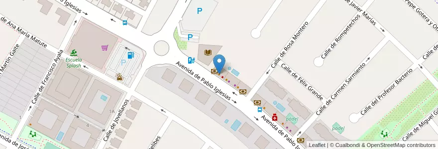 Mapa de ubicacion de Simona's Lounge en Sepanyol, Comunidad De Madrid, Comunidad De Madrid, Cuenca Del Henares, Rivas-Vaciamadrid.