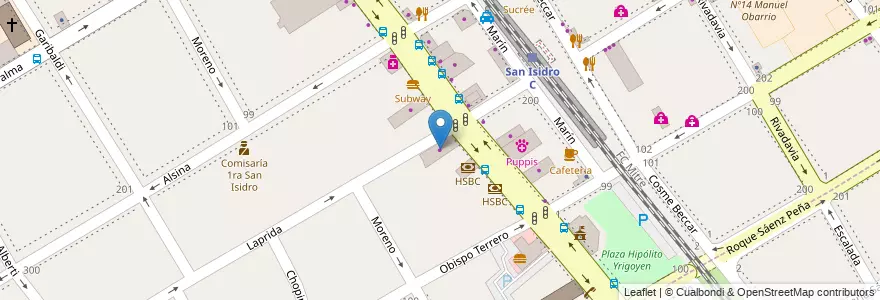 Mapa de ubicacion de Simplicity en Arjantin, Buenos Aires, Partido De San Isidro, San Isidro.