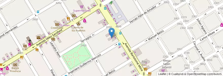 Mapa de ubicacion de Simplicity en Argentina, Buenos Aires, Partido De Vicente López, Vicente López.