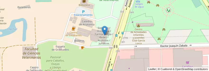 Mapa de ubicacion de Sistemas / Histología / Farmacología / Redes / Alumnos / Jurídicos, Agronomia en Argentinië, Ciudad Autónoma De Buenos Aires, Buenos Aires, Comuna 15.