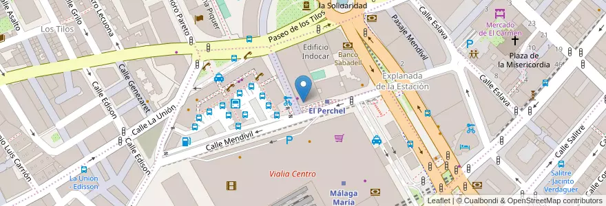 Mapa de ubicacion de Sixt en 西班牙, 安达鲁西亚, Málaga, Málaga-Costa Del Sol, Málaga.