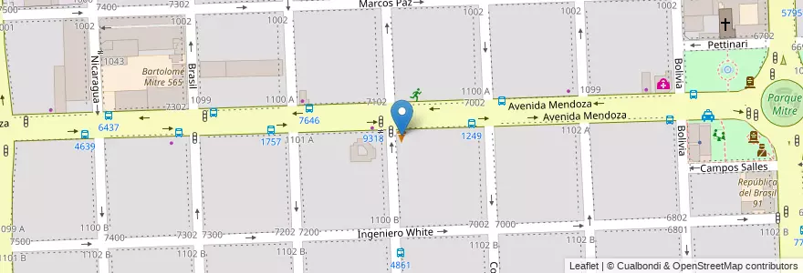 Mapa de ubicacion de Smart en アルゼンチン, サンタフェ州, Departamento Rosario, Municipio De Rosario, ロサリオ.