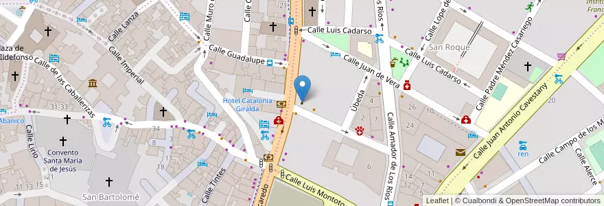 Mapa de ubicacion de Smile en 西班牙, 安达鲁西亚, Sevilla, Sevilla.