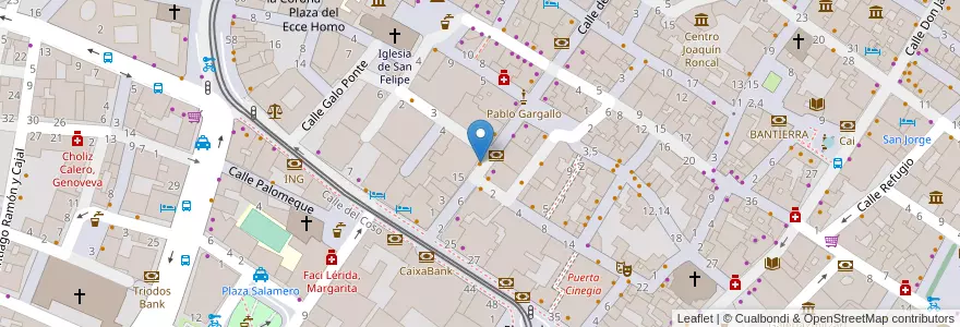 Mapa de ubicacion de Smöoy en Spanje, Aragón, Zaragoza, Zaragoza, Zaragoza.