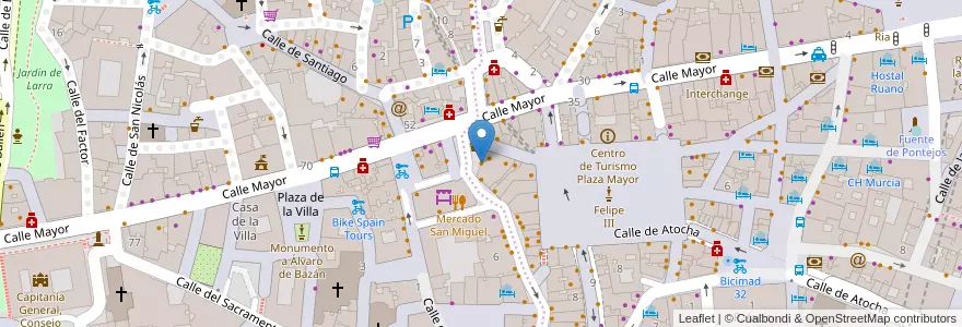 Mapa de ubicacion de sobrecero en Испания, Мадрид, Мадрид, Área Metropolitana De Madrid Y Corredor Del Henares, Мадрид.