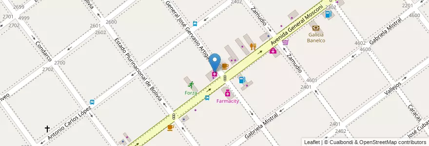 Mapa de ubicacion de Social Fenix I, Villa Pueyrredon en 阿根廷, Ciudad Autónoma De Buenos Aires, Comuna 12, 布宜诺斯艾利斯.