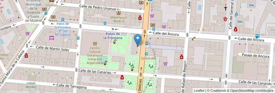 Mapa de ubicacion de SociDent en Spagna, Comunidad De Madrid, Comunidad De Madrid, Área Metropolitana De Madrid Y Corredor Del Henares, Madrid.