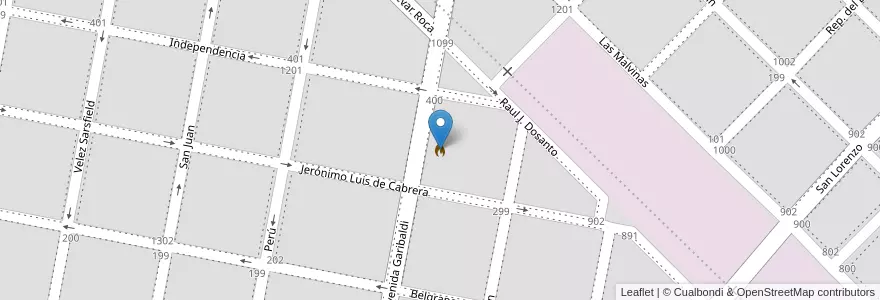 Mapa de ubicacion de Sociedad de Bomberos Voluntarios de San Francisco en Argentina, Córdoba, Departamento San Justo, Pedanía Juárez Celman, Municipio De San Francisco, San Francisco.