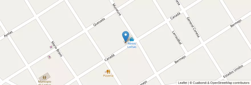 Mapa de ubicacion de Sol y Luna en Argentinië, Buenos Aires, Partido De Lomas De Zamora, Villa Fiorito.