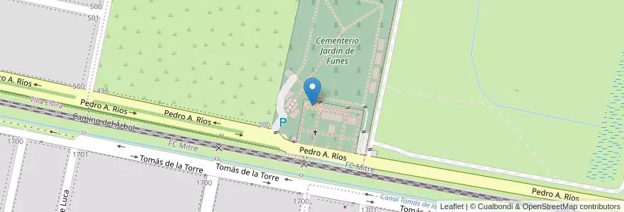 Mapa de ubicacion de Solar A3 en 阿根廷, Santa Fe, Departamento Rosario, Municipio De Funes, Funes.