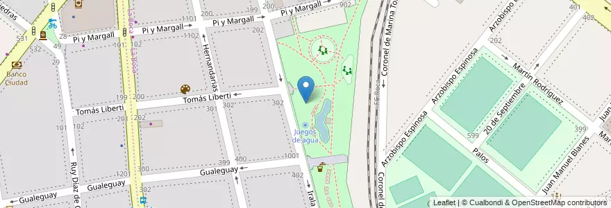 Mapa de ubicacion de Solarium, Boca en Argentina, Ciudad Autónoma De Buenos Aires, Comuna 4, Buenos Aires.