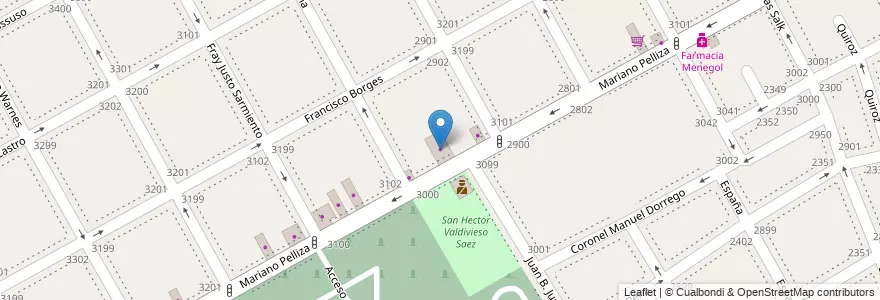 Mapa de ubicacion de Solo Frenos en الأرجنتين, بوينس آيرس, Partido De Vicente López, Vicente López.