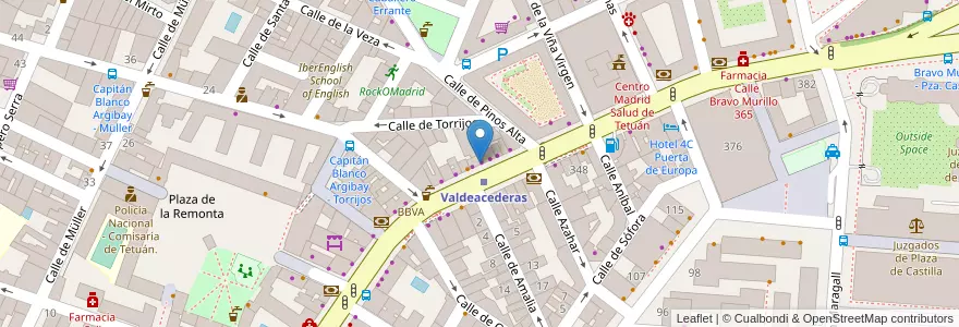 Mapa de ubicacion de Solpark en スペイン, マドリード州, Comunidad De Madrid, Área Metropolitana De Madrid Y Corredor Del Henares, Madrid.