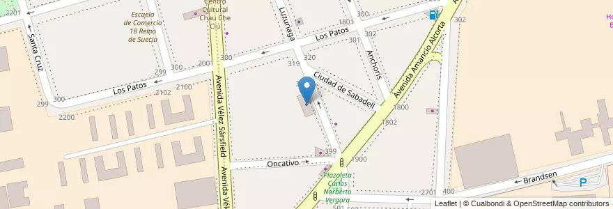 Mapa de ubicacion de Soluciones MRO, Barracas en アルゼンチン, Ciudad Autónoma De Buenos Aires, Comuna 4, ブエノスアイレス.