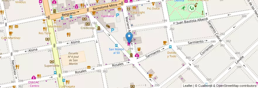 Mapa de ubicacion de Soluciones Odontologicas de Vanguardia en Arjantin, Buenos Aires, Partido De La Matanza, Ramos Mejía.
