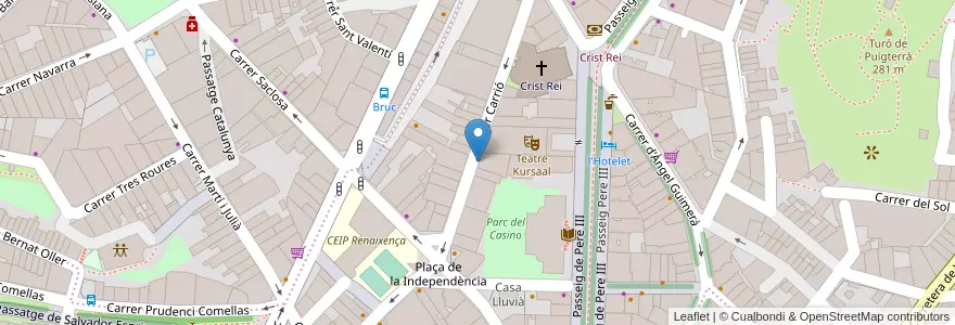 Mapa de ubicacion de Som 365 en اسپانیا, Catalunya, Barcelona, Bages, Manresa.