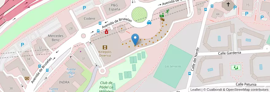Mapa de ubicacion de Son Soles en 西班牙, Comunidad De Madrid, Comunidad De Madrid, Área Metropolitana De Madrid Y Corredor Del Henares, Alcobendas.