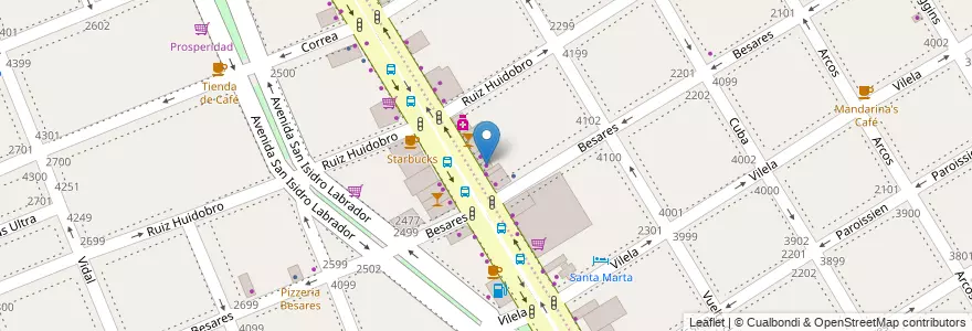 Mapa de ubicacion de Sony Oulet Shop, Nuñez en Arjantin, Ciudad Autónoma De Buenos Aires, Buenos Aires, Comuna 13.