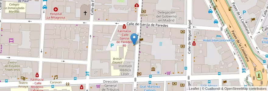 Mapa de ubicacion de Soy Kitchen en Испания, Мадрид, Мадрид, Área Metropolitana De Madrid Y Corredor Del Henares, Мадрид.